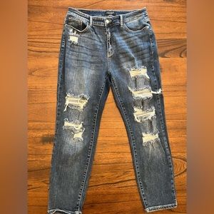 Judy Blue Jeans Boyfriend Fit Size 13/31